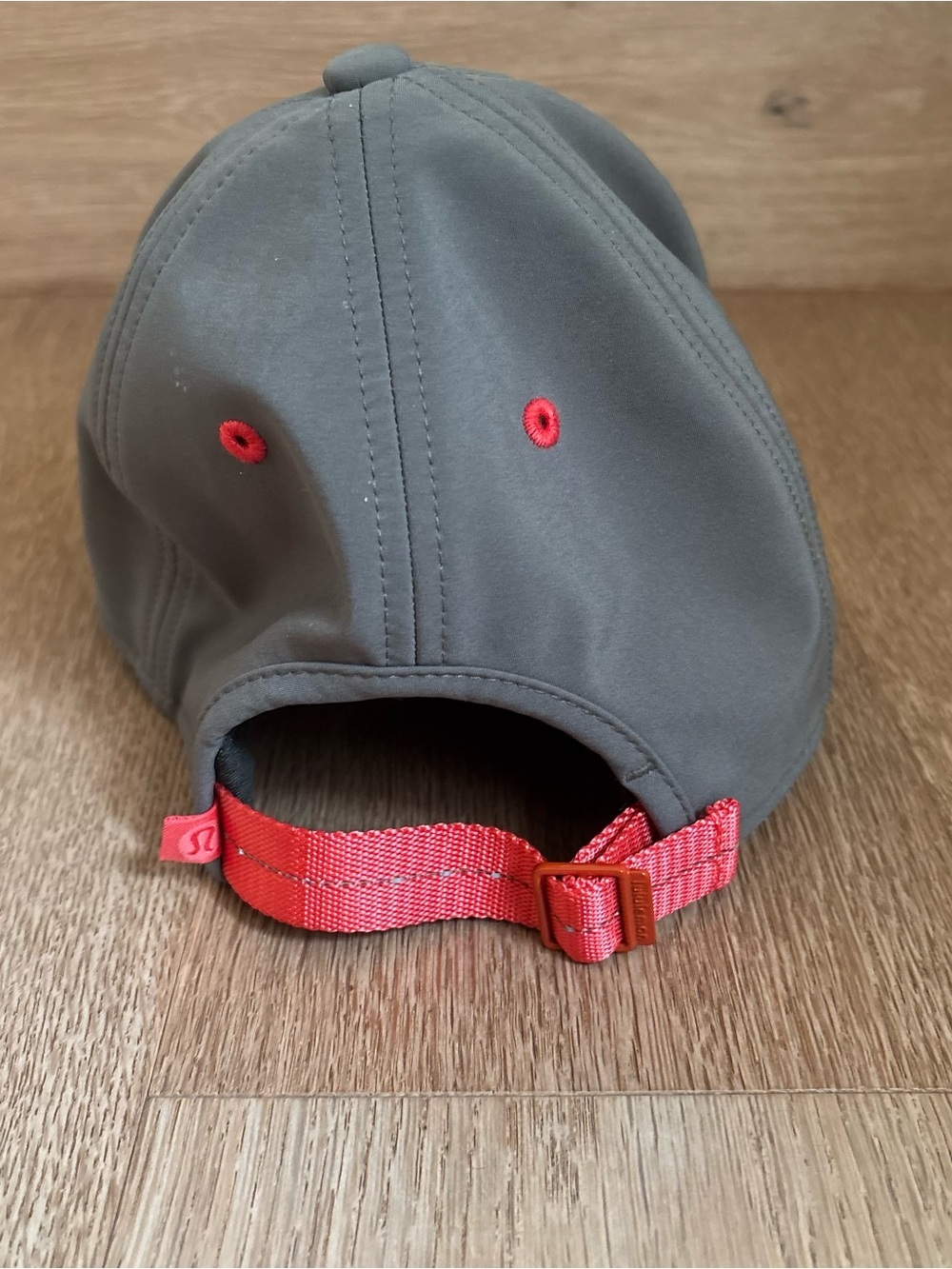 Lululemon Baller Hat II Olive Green Orange Adjustable Women’s Running Golf Cap - Picture 6 of 7